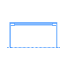 Furniture Dining Tables Antenna Table Rectangular Outline Icon Svg Set, Free Vectors File